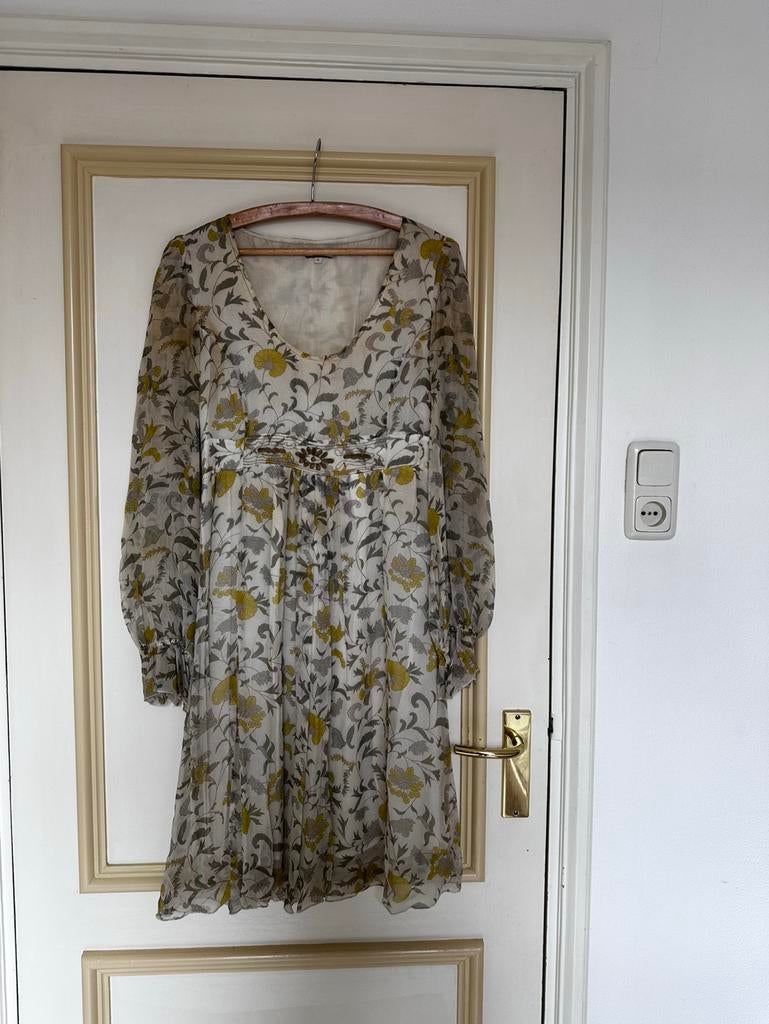 Prachtige Noa Noa jurk met bloemenprint, Kleding | Dames, Jurken, Overige kleuren, Ophalen of Verzenden, Zo goed als nieuw, Maat 36 (S)