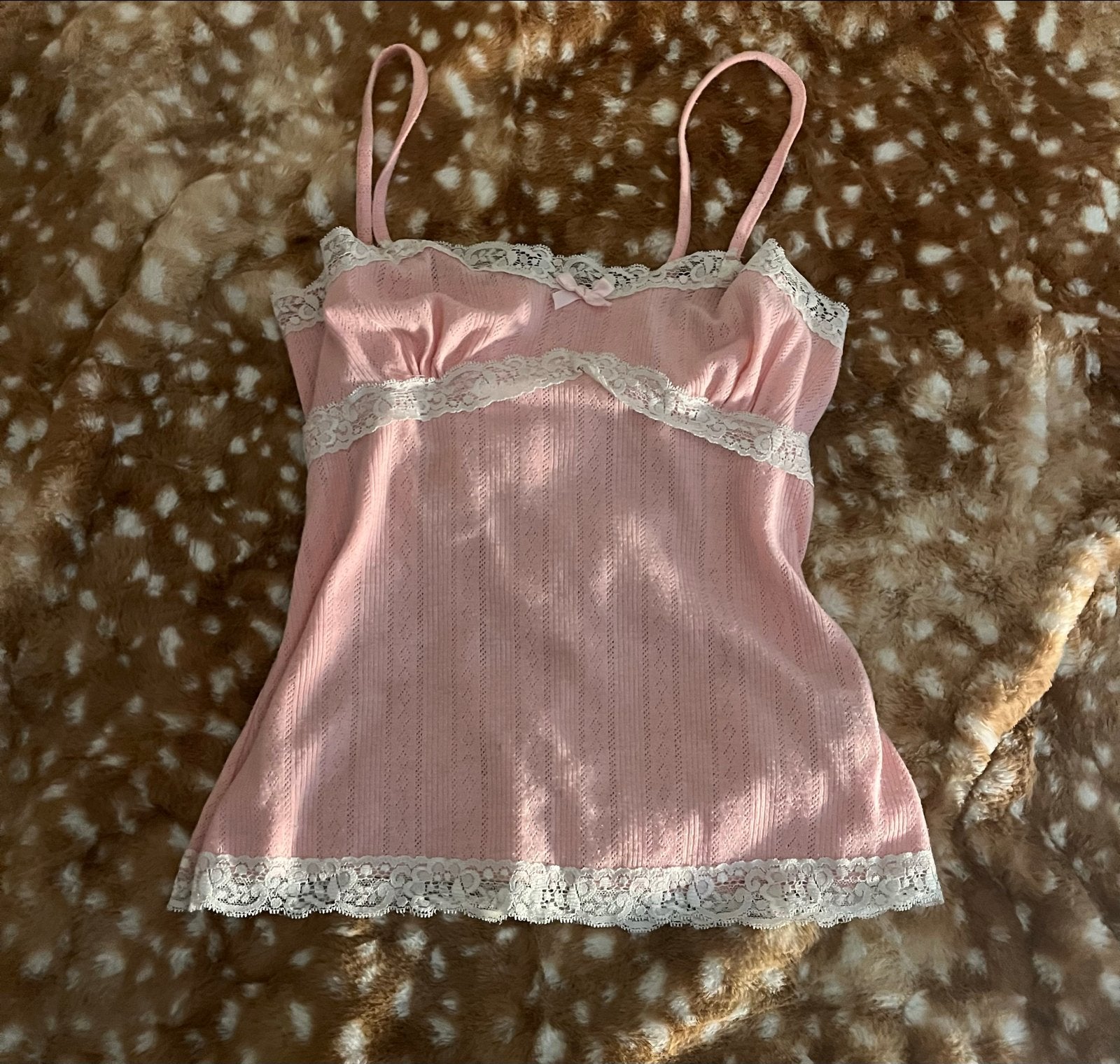 Roze top met kant maat S, Nieuw, Ophalen of Verzenden, Roze, Maat 36 (S)