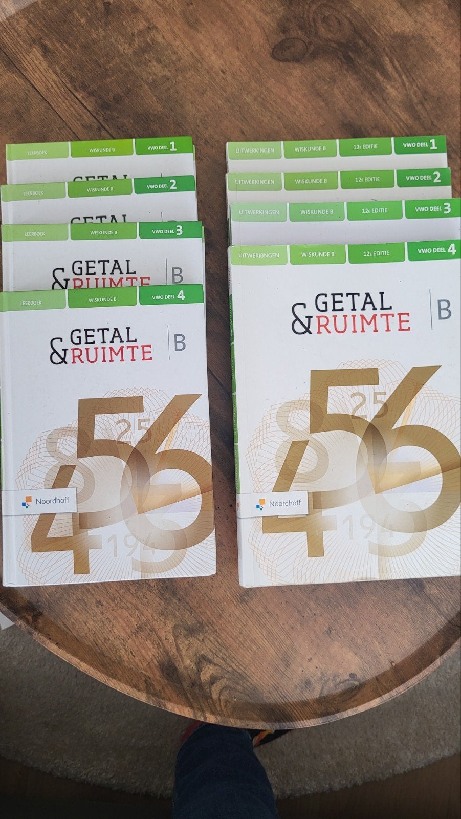 Wiskundeboeken Getal & Ruimte VWO B deel 1, 2, 3, 4, Ophalen of Verzenden, Beta, Zo goed als nieuw, Overige niveaus