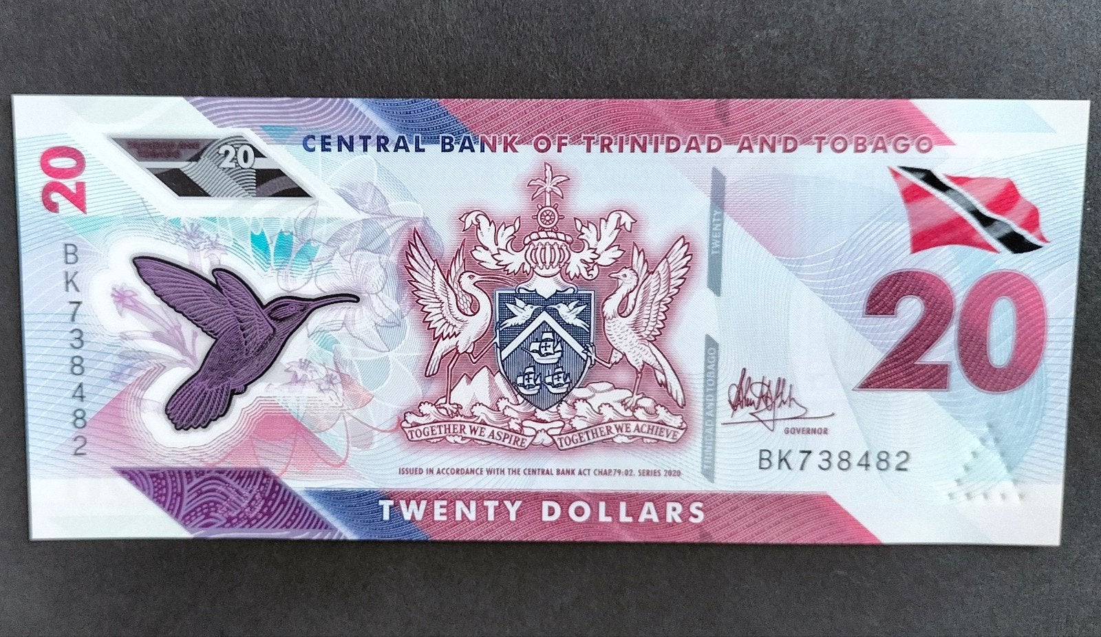 Trinidad and Tobago - 20 Dollar 2020 - Pick#63a UNC., Verzenden, Zuid-Amerika, Los biljet