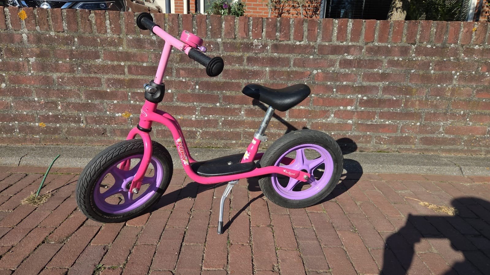 Roze Puky loopfiets, ideaal voor jonge kinderen, Ophalen, Gebruikt, 16 tot 20 inch, Puky