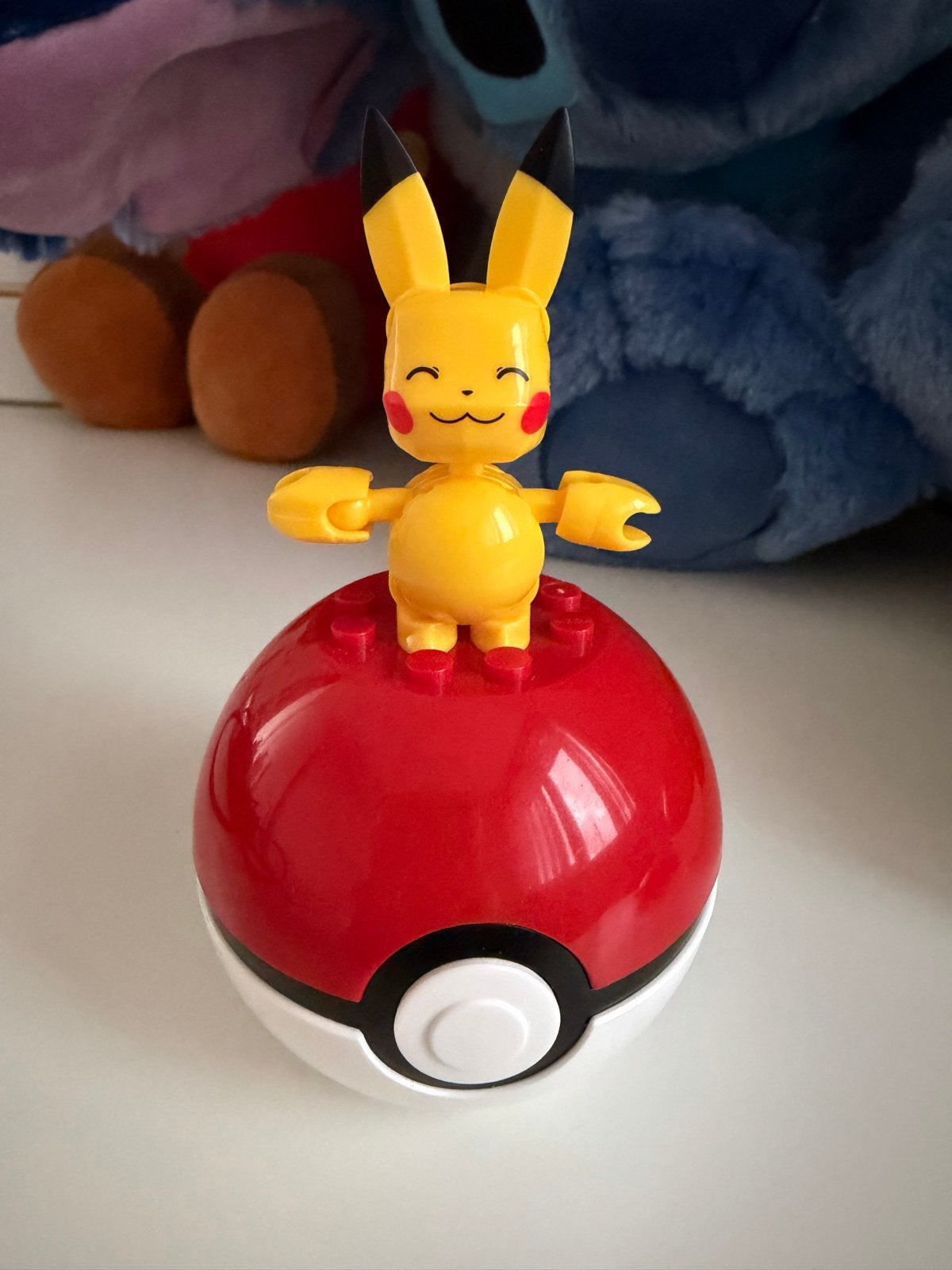 Mega Construx Pokémon Pikachu & Pokébal HXP12, Ophalen of Verzenden, Zo goed als nieuw, Megabloks