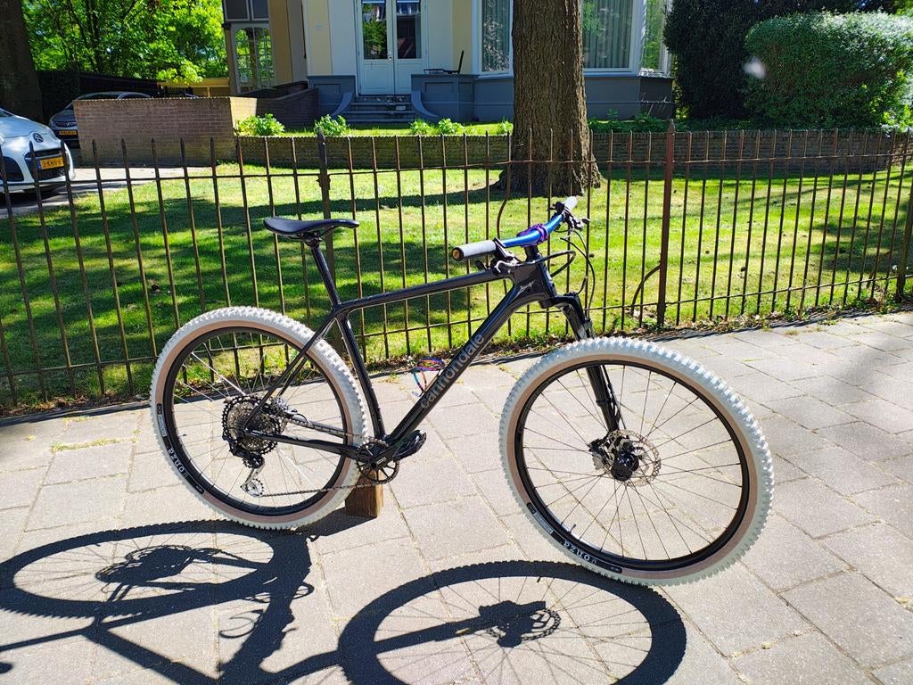 Cannondale FSI Carbon 3 Lefty Ocho Maat L / Magura Mt7 Pro, Hardtail, Zo goed als nieuw, Schijfrem, Ophalen