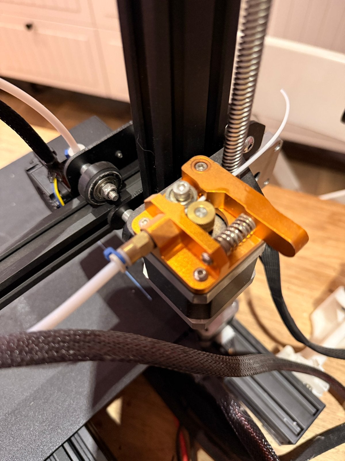 Creality Ender-3 Pro 3D-printer met upgrades, Computers en Software, 3D Printers, Ophalen, Zo goed als nieuw, Filament