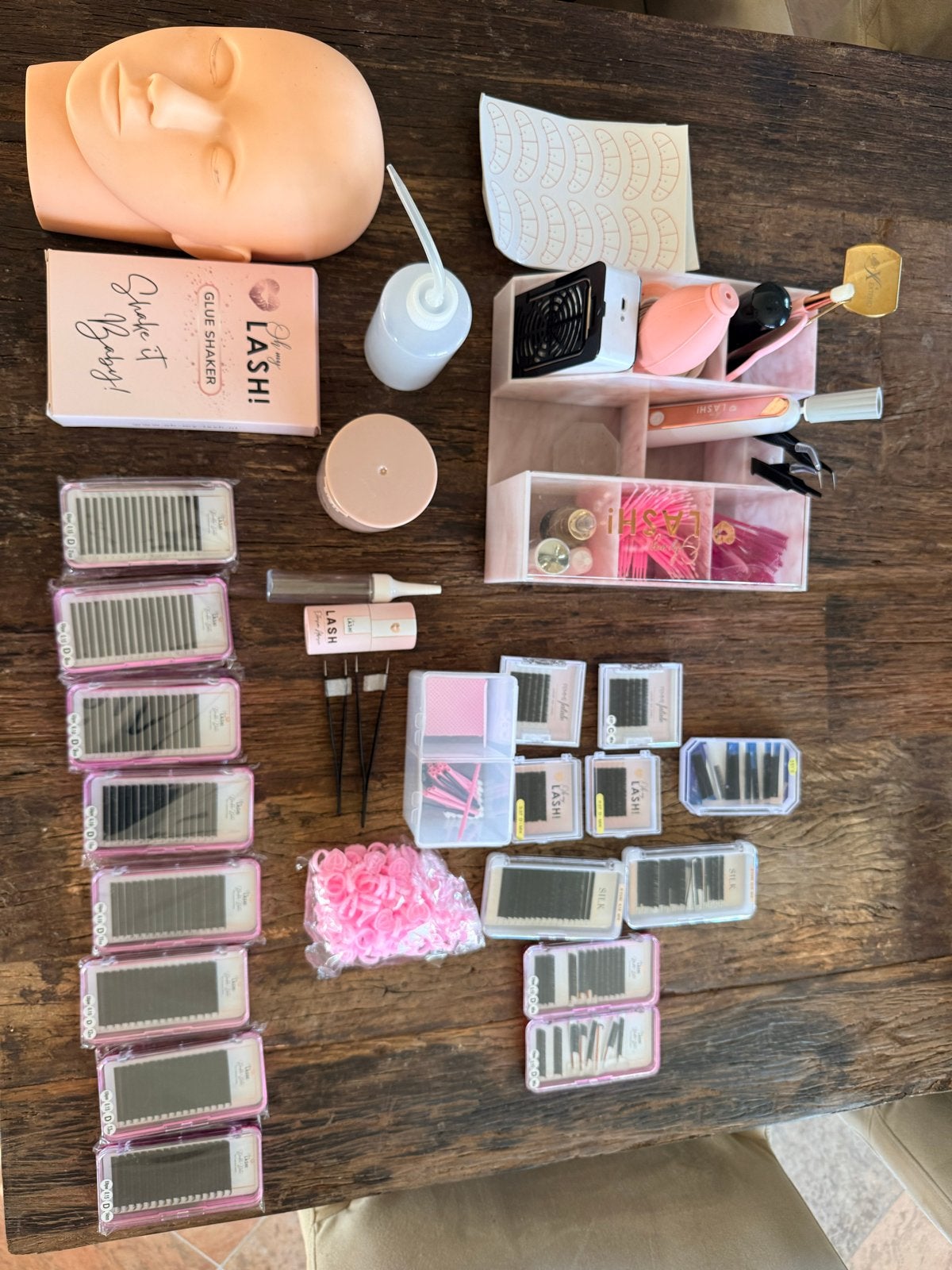 Wimperextensie Starterspakket - Alles voor de perfecte look, Ophalen of Verzenden, Zo goed als nieuw, Ogen, Overige typen