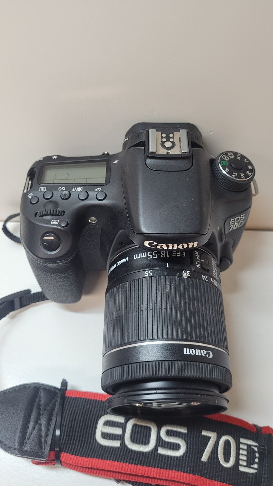 Canon EOS 70D + 2 lenzen + statief + tas + oplader, Ophalen of Verzenden, Zo goed als nieuw, Canon