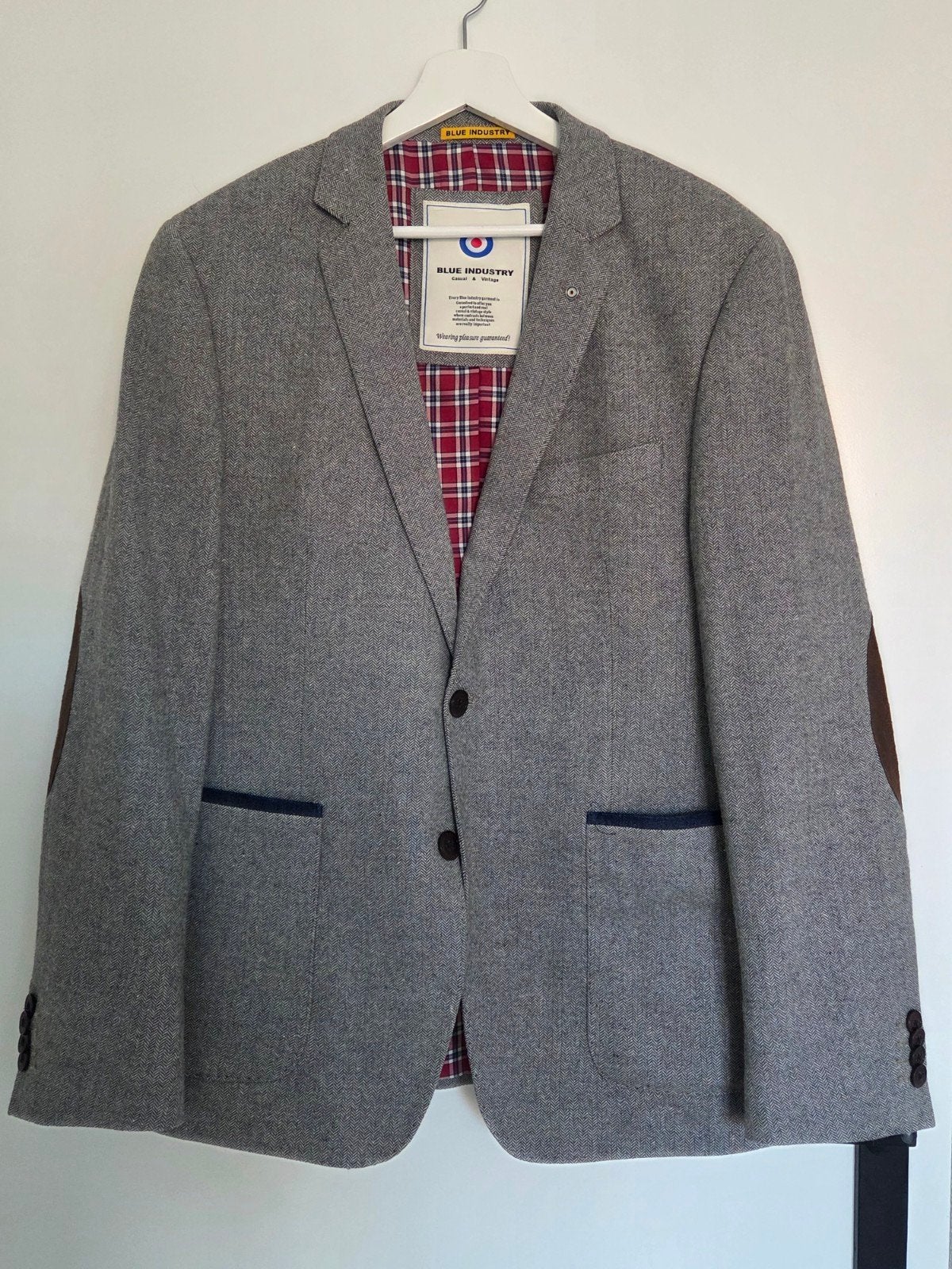 colbert van Blue Industry in maat 56, Blue Industry, Maat 56/58 (XL), Ophalen of Verzenden, Zo goed als nieuw