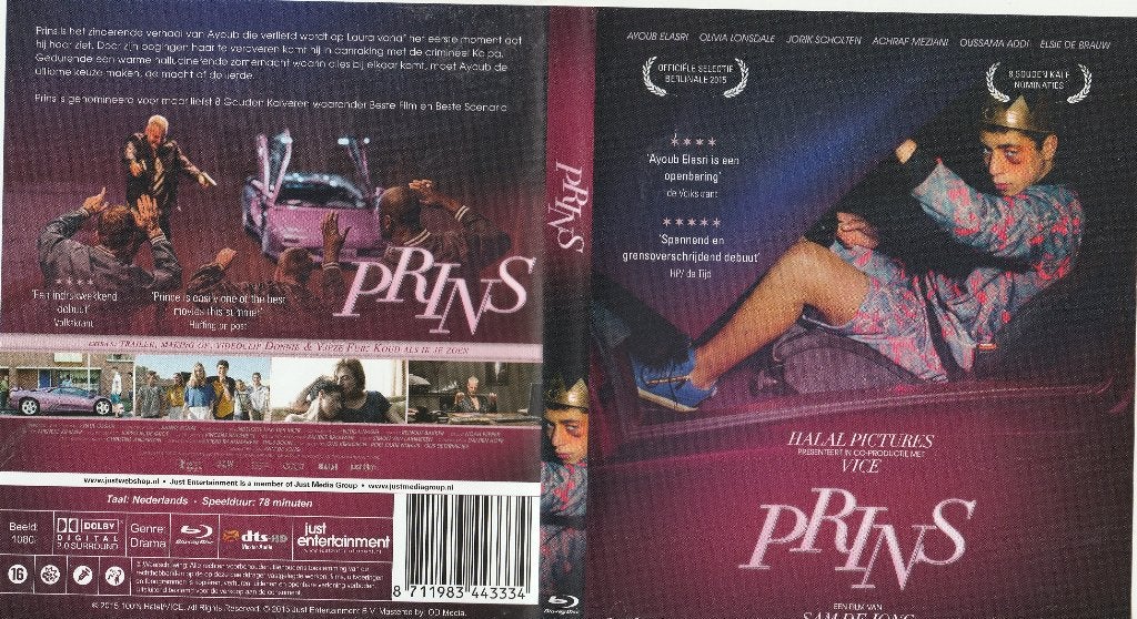 Prins blu ray, Ophalen of Verzenden, Zo goed als nieuw, Overige genres