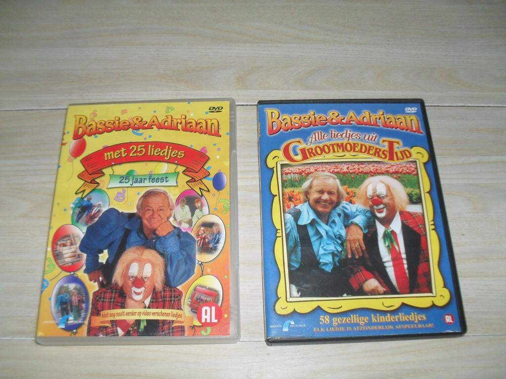 Bassie & Adriaan DVD's liedjes, Ophalen, Zo goed als nieuw, Muziek