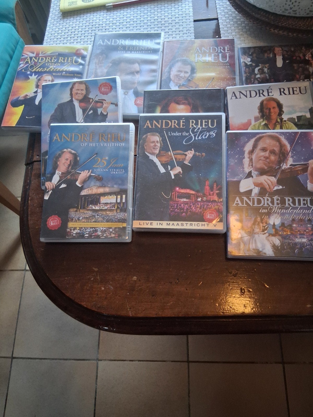 22 stuks!!!volledige serie dvd's andre rieu, Alle leeftijden, Ophalen, Zo goed als nieuw