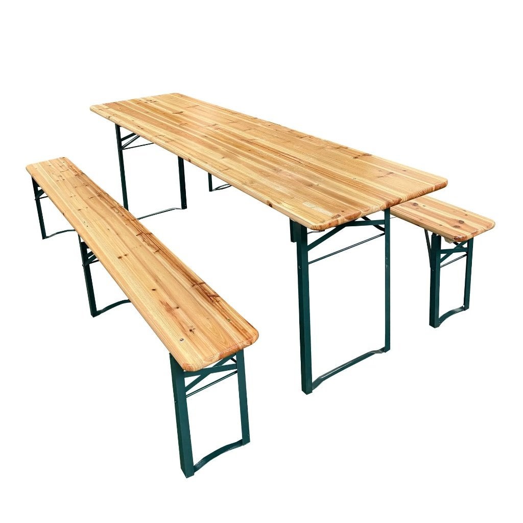 Biertafelset huren, biertafel met 2 bankjes, Ophalen, Gebruikt, Overige