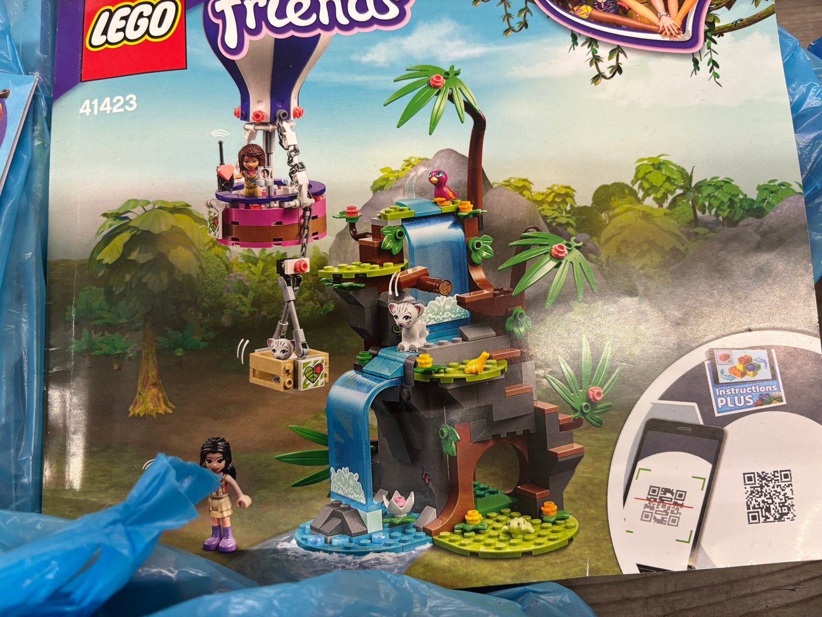 LEGO Friends 41423 Tijger Reddingsballon Jungle, Compleet, Gebruikt, Lego, Friends