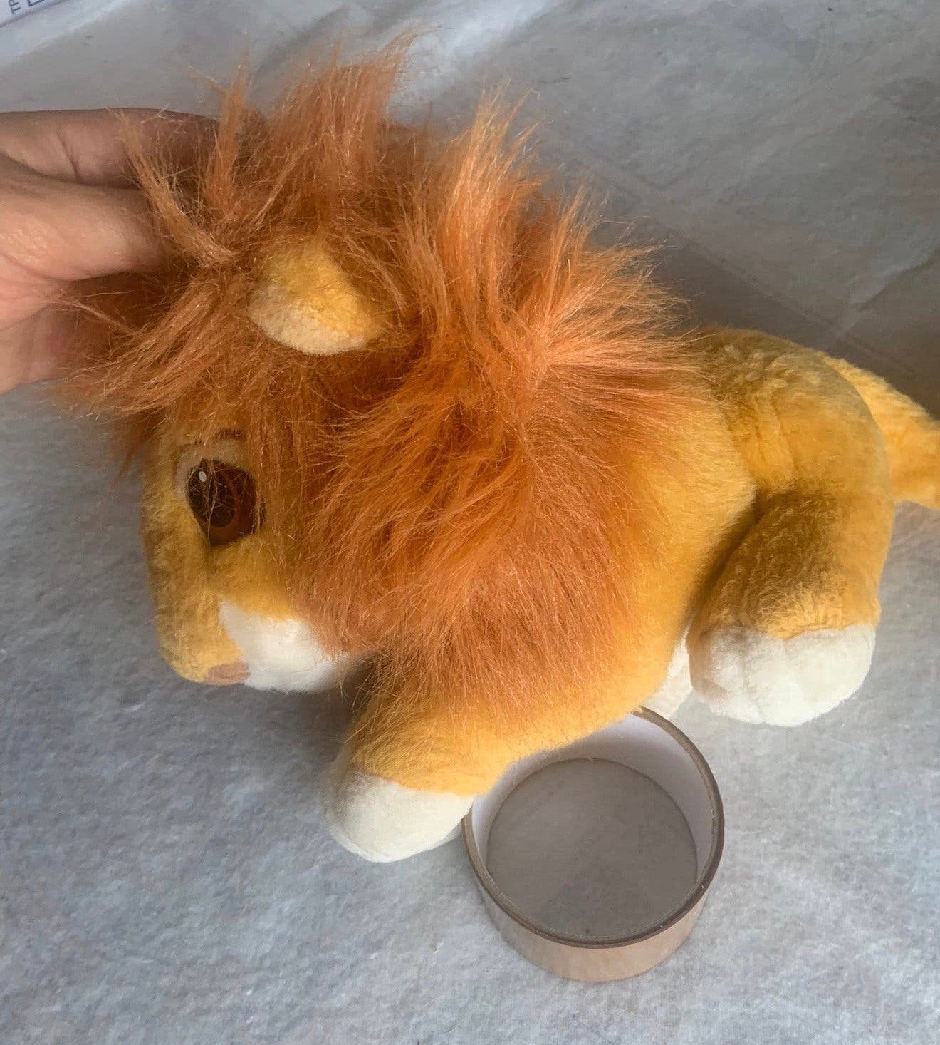Simba Simba's Disney the lion king 1994 Mattel plush knuffel, Verzamelen, Disney, Knuffel, P, P, Ophalen of Verzenden