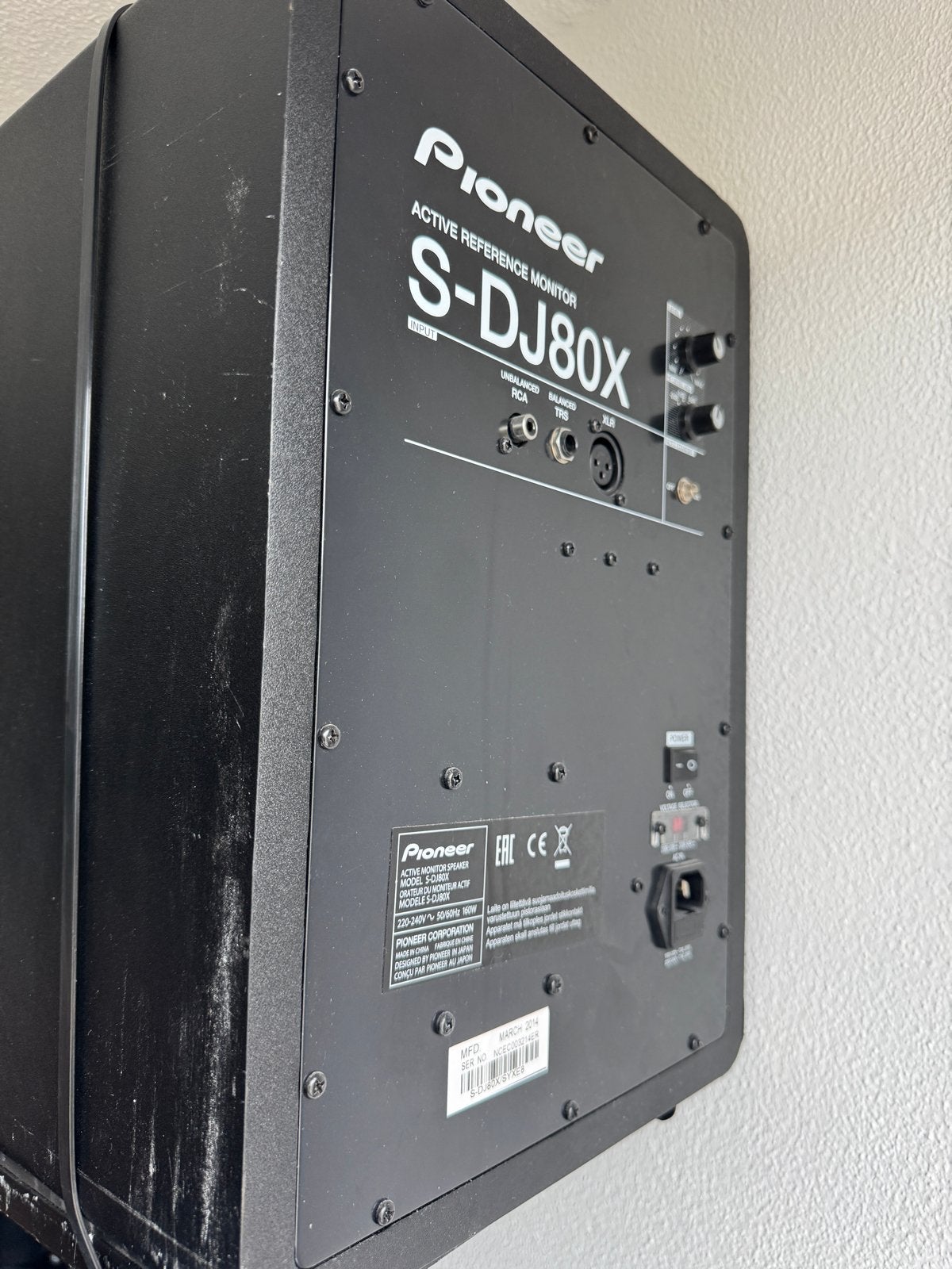 Foto 5 van Pioneer S-DJ80X actieve studio monitors – set van 2