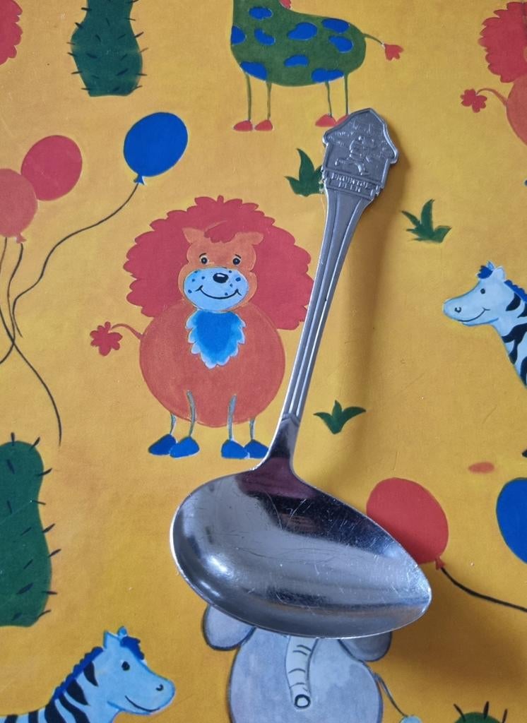 Dwarslepel Bruintje beer Sola, Antiek en Kunst, Ophalen of Verzenden