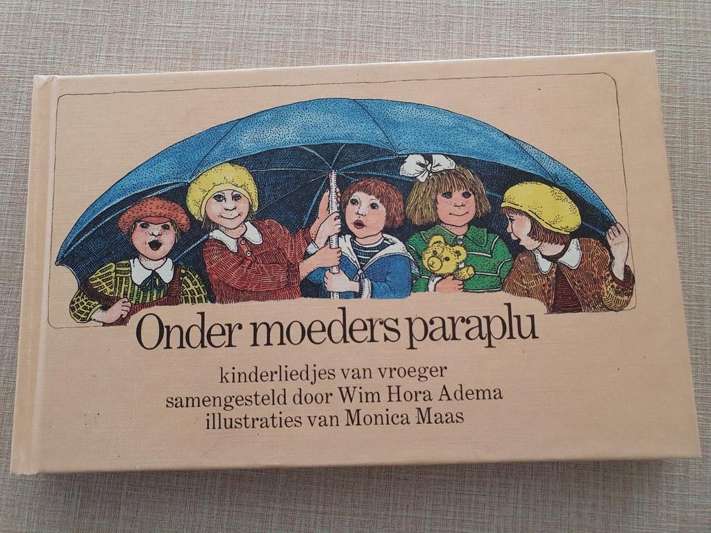 Onder moeders paraplu. KINDERLIEDJES, Boeken, Gelezen, Non-fictie, Jongen of Meisje, Ophalen of Verzenden
