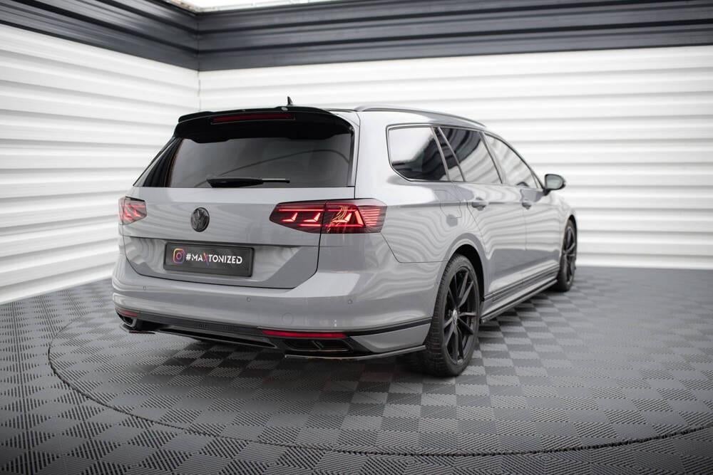 Voorlip sideskirt spoiler diffuser - Passat B8 R-line 19+, Ophalen of Verzenden