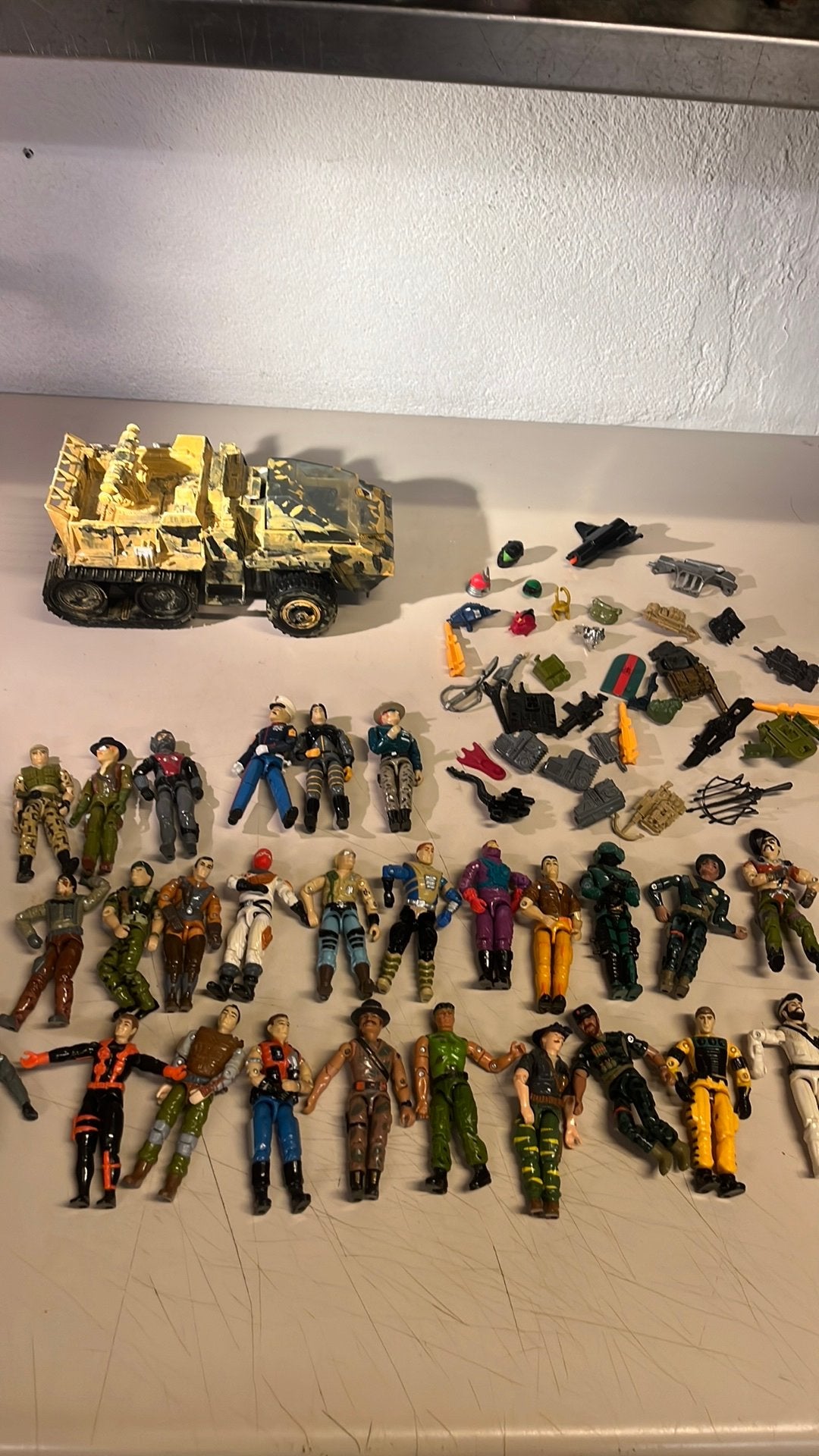 Gijoe actiefiguren vintage 80’s Toys, Ophalen of Verzenden, Zo goed als nieuw