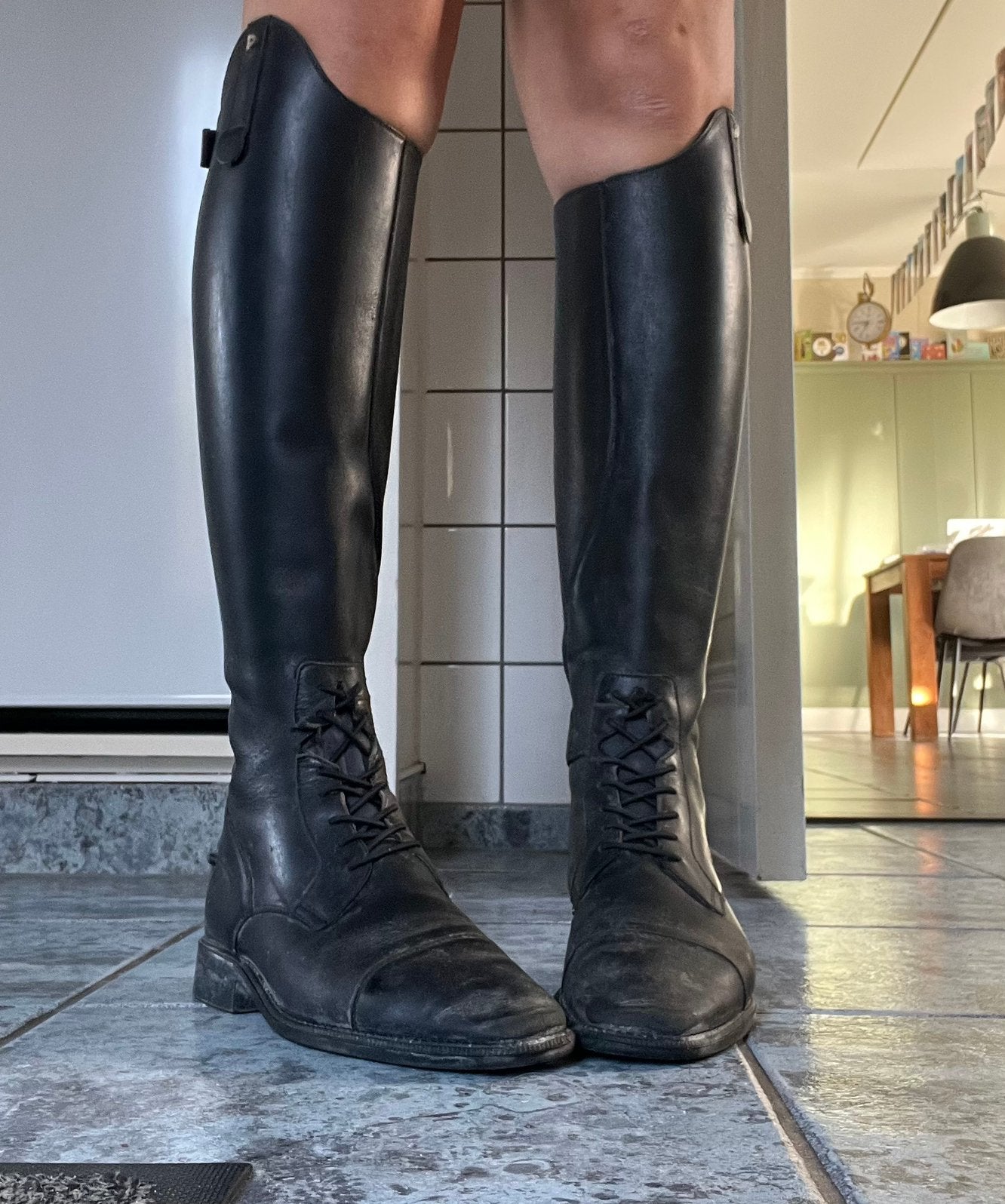Petri laarsen mt 38,5, Dieren en Toebehoren, Ophalen of Verzenden, Zo goed als nieuw, Dressuur, Schoeisel