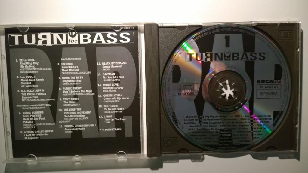 Turn Up The Bass Rap Volume 1, Ophalen of Verzenden, Zo goed als nieuw, Hiphop en Rap
