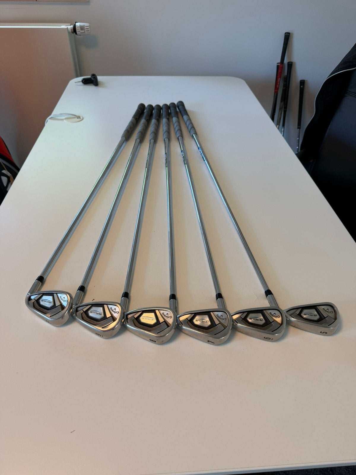 Callaway Rogue ijzerset - P-5 - R flex - Testen ok! 6S1700