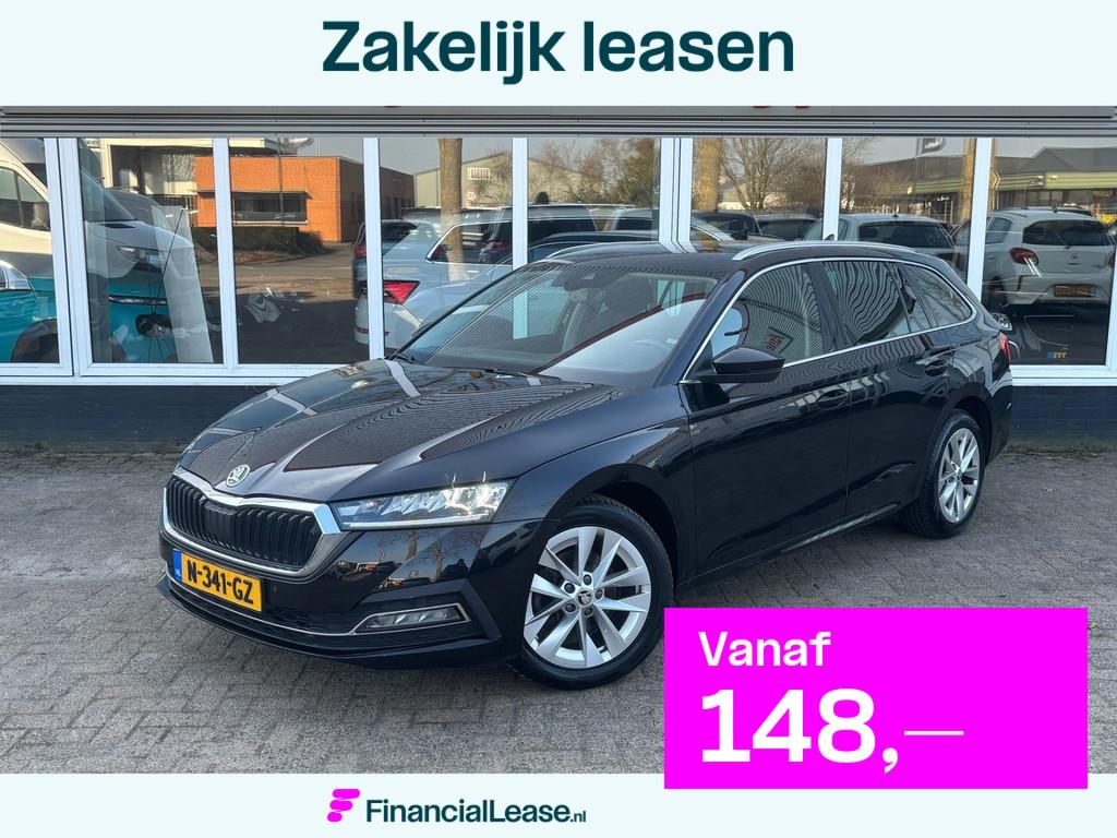 Skoda Octavia Combi 1.0 TSI Business Edition Plus | Memory S, Voorwielaandrijving, Stof, Gebruikt, Automatische klimaatregeling