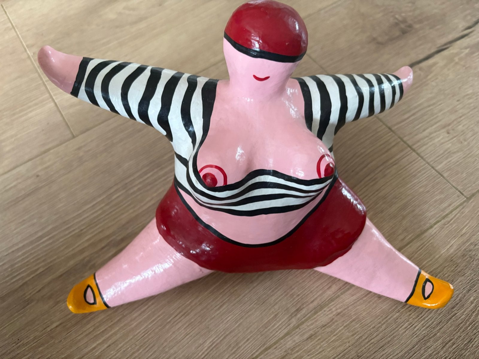 Beeld van Trijnie Wubbolt, Minder dan 20 cm, Ophalen of Verzenden, Overige materialen, Beeld