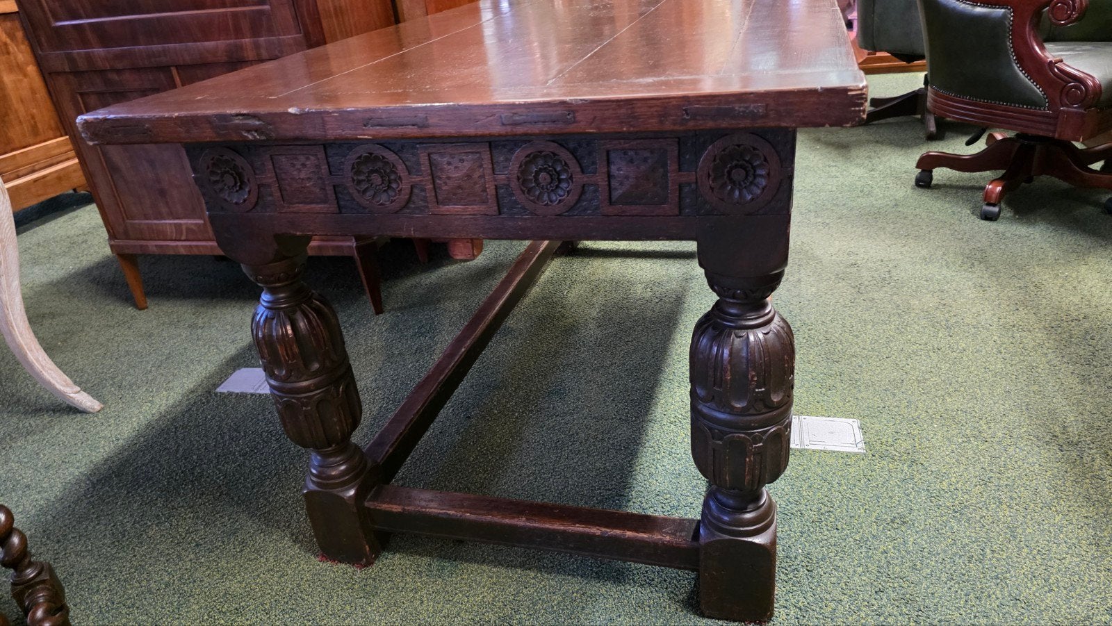 subliem mooie Engelse antieke refectory tafel, Antiek en Kunst, Ophalen