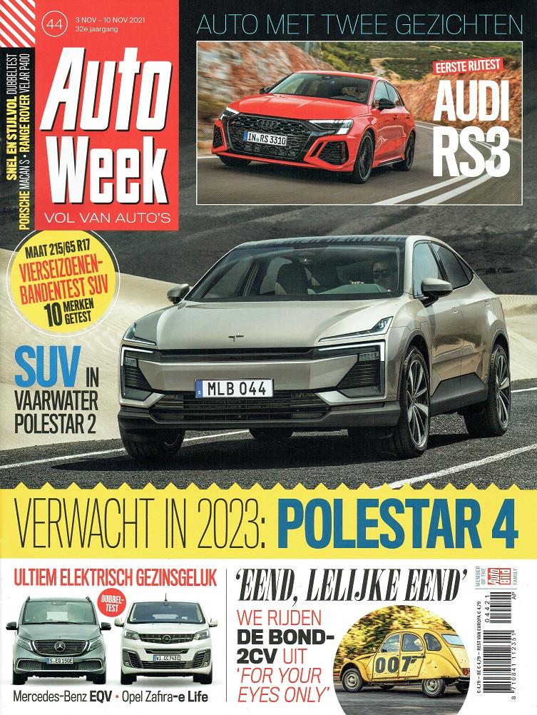 Autoweek 2021 nr. 44 (oa. Range Rover Velar & Porsche Macan), Verzenden, Gelezen, Algemeen