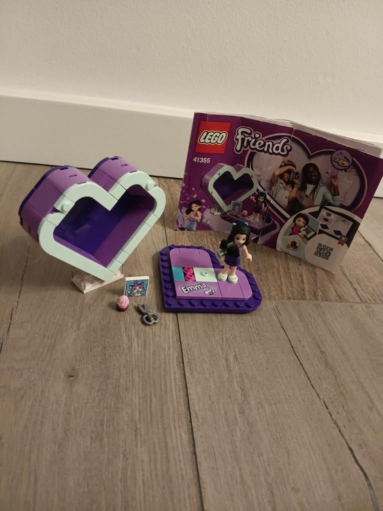 Lego friends Emma's hartje, Lego, Friends, Ophalen of Verzenden, Zo goed als nieuw