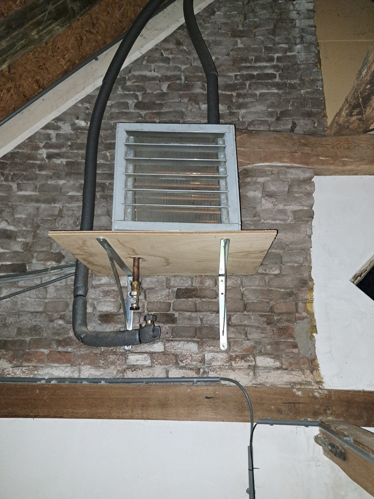 Vintage Nordisk Ventilator Co. VNA D-45 - Indust. Ventila, Ophalen, Gebruikt, Tafel- of Grondventilator, Ventileren