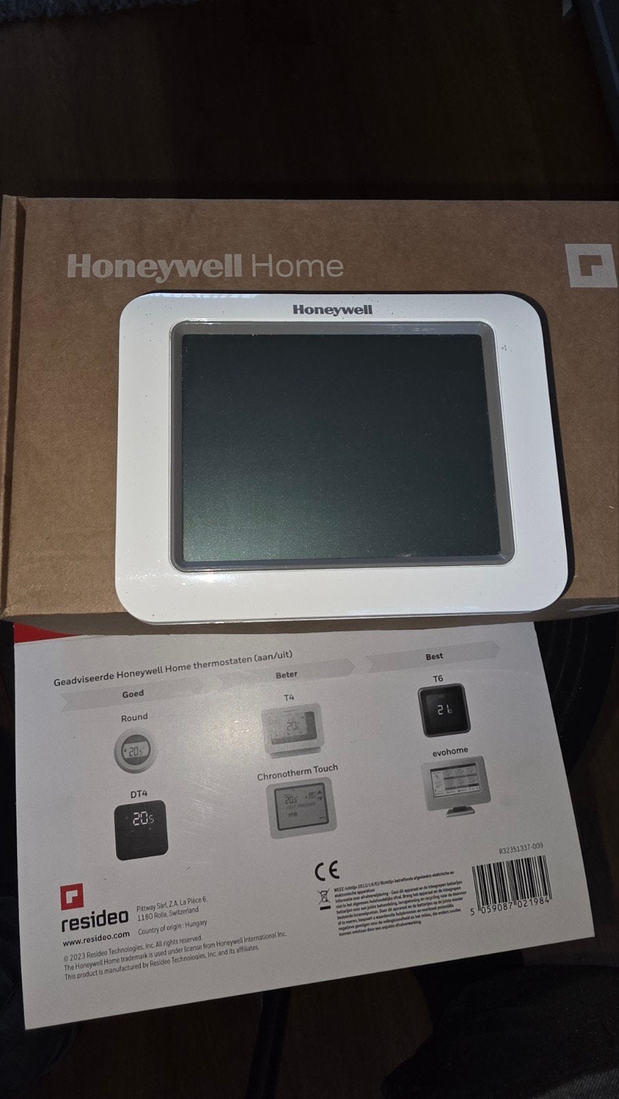 Honeywell Chronotherm Touch Modulation Klokthermostaat, Ophalen of Verzenden, Slimme thermostaat, Gebruikt