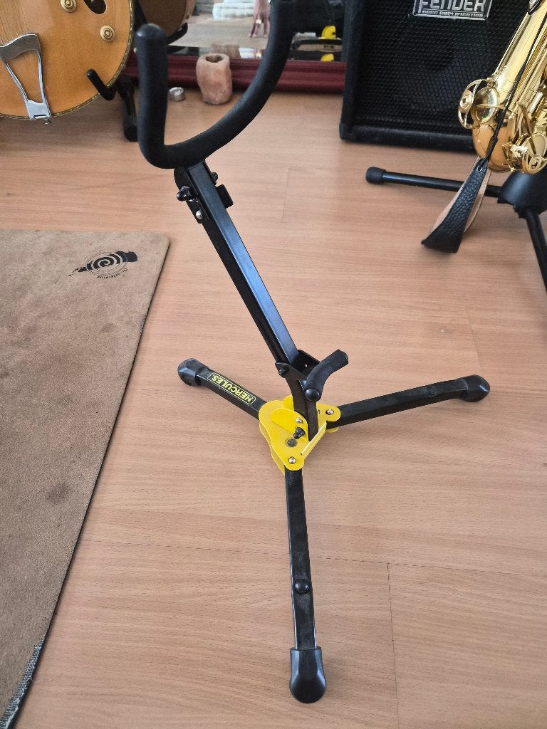Hercules Alto Sax standaard, Ophalen of Verzenden, Gebruikt, Saxofoon