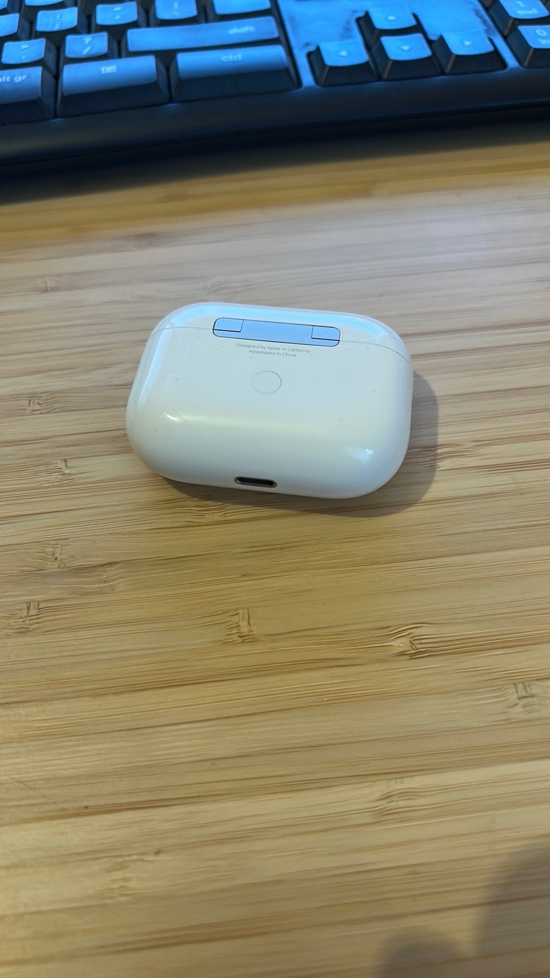 Apple airpods pro gen 1 linkerpod defect, Audio, Tv en Foto, Koptelefoons, Gebruikt, Verzenden, Wit, Apple