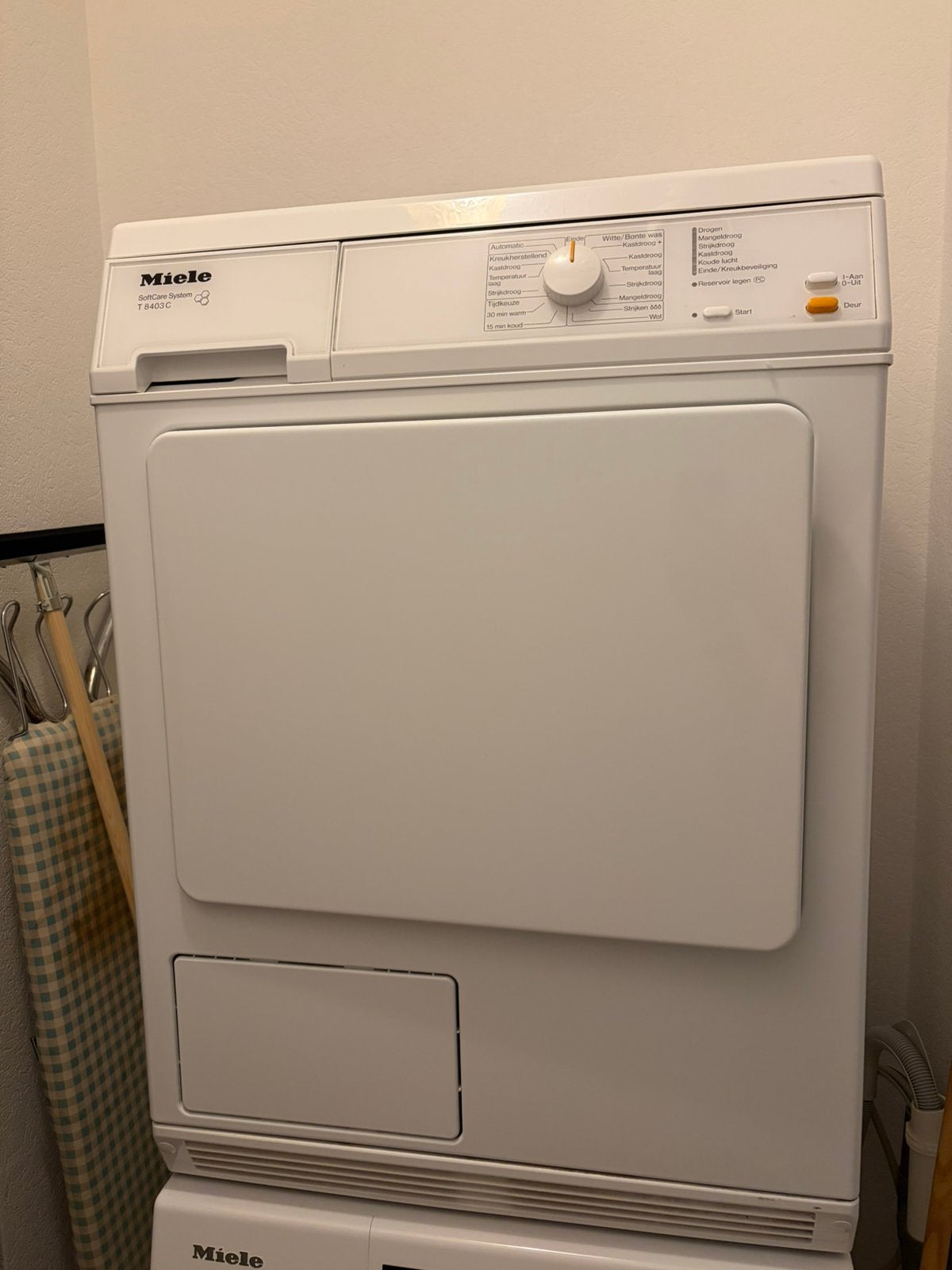 Wasdroger Miele, Ophalen, Zo goed als nieuw, Condens, 85 tot 90 cm