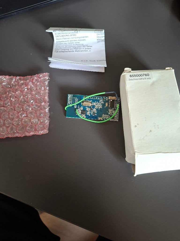 Stork RF ontvangsprint., Doe-het-zelf en Verbouw, Ventilatie en Afzuiging, Ophalen of Verzenden, Nieuw, Afzuiger