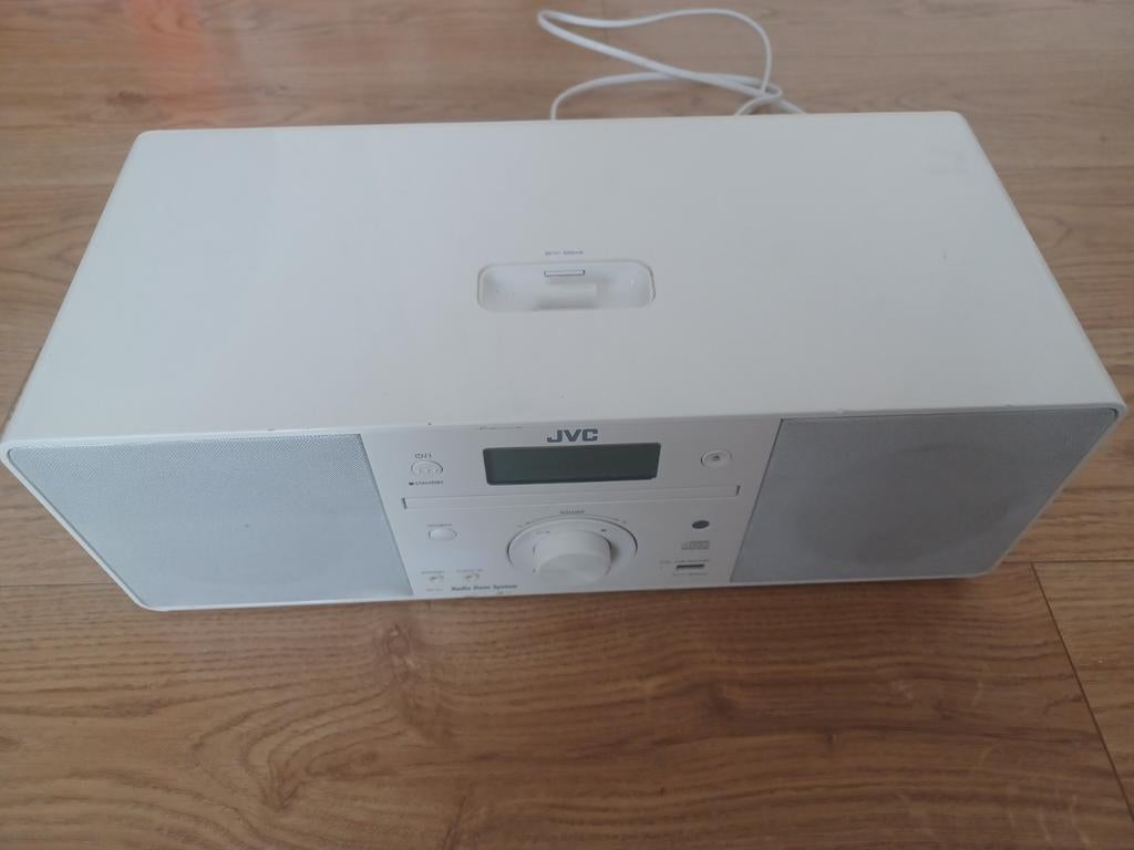 JVC CD portable system RD-N1W, Ophalen of Verzenden, Zo goed als nieuw