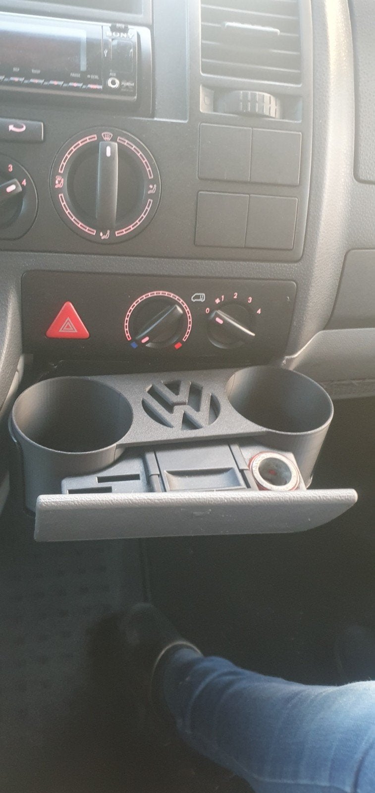 Bekerhouder T5 3-d geprint nieuw!, Auto-onderdelen, Ophalen of Verzenden, Nieuw, Volkswagen