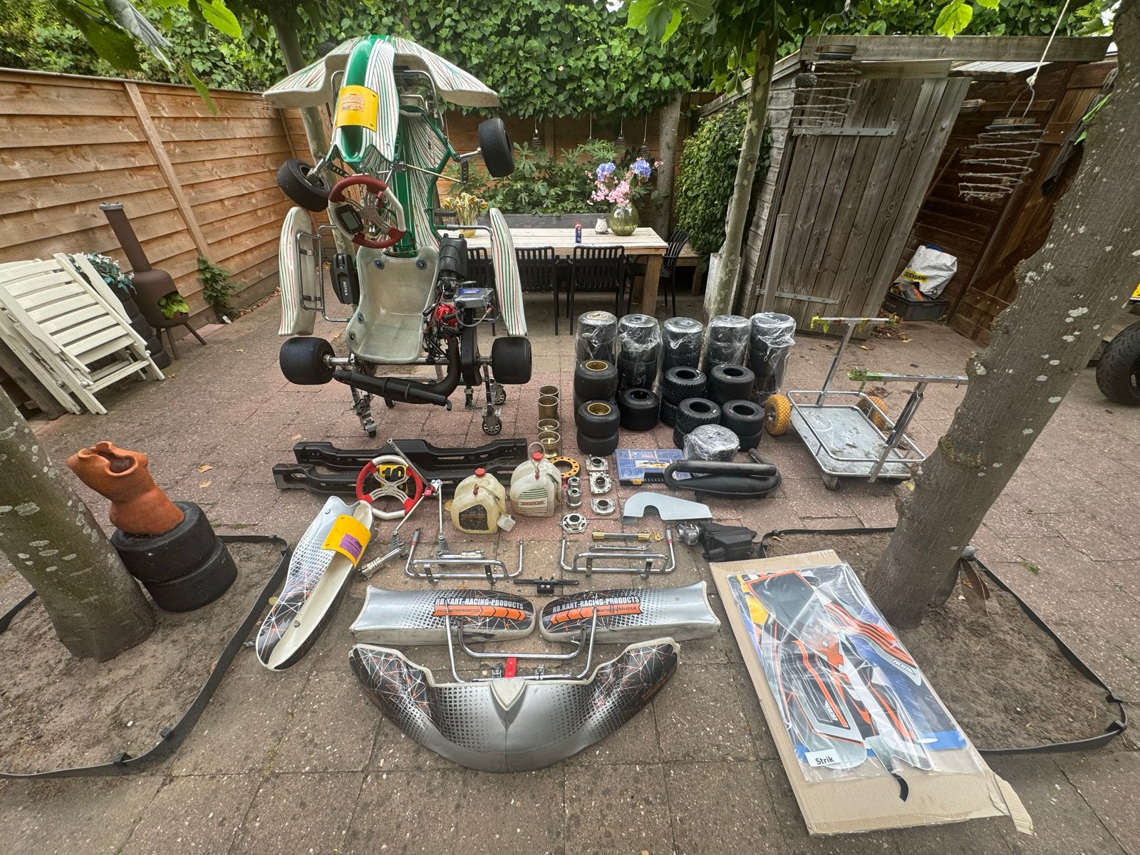 Rotax max senior evo verzegeld blok en Veel Extra's, Ophalen, Gebruikt, Kart