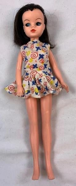 Sindy Trend Setter Pop 1985 Pedigree Vintage Bruin Haar