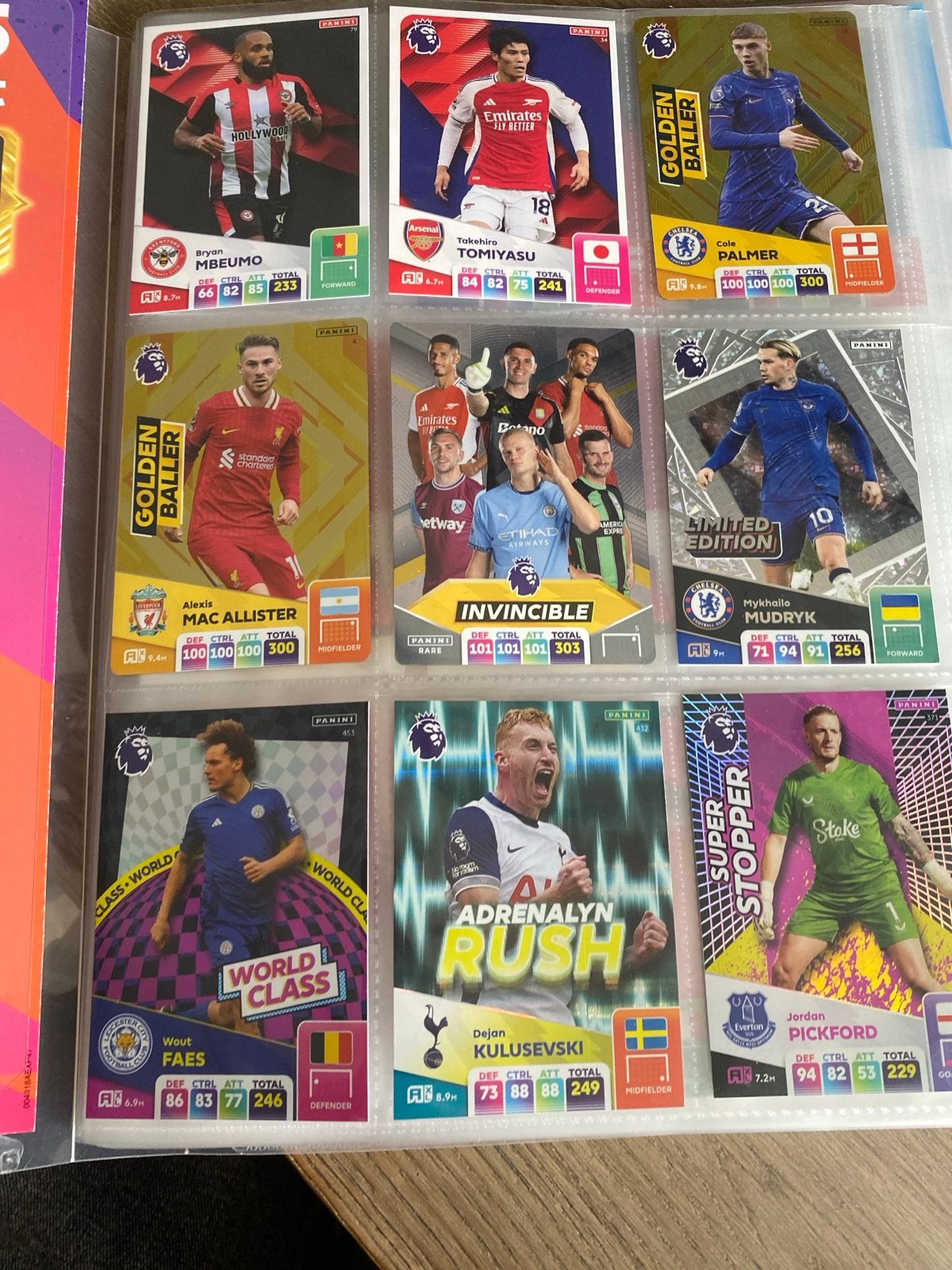 Panini Adrenalyn Premier League 2025 Collector's Binder, Ophalen of Verzenden, Zo goed als nieuw, Overige typen