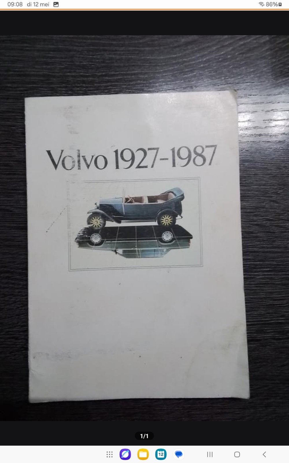 Volvo 1927-1987 Jubileumboek - Geschiedenis van Volvo, Ophalen of Verzenden, Gelezen, Volvo, Onbekend