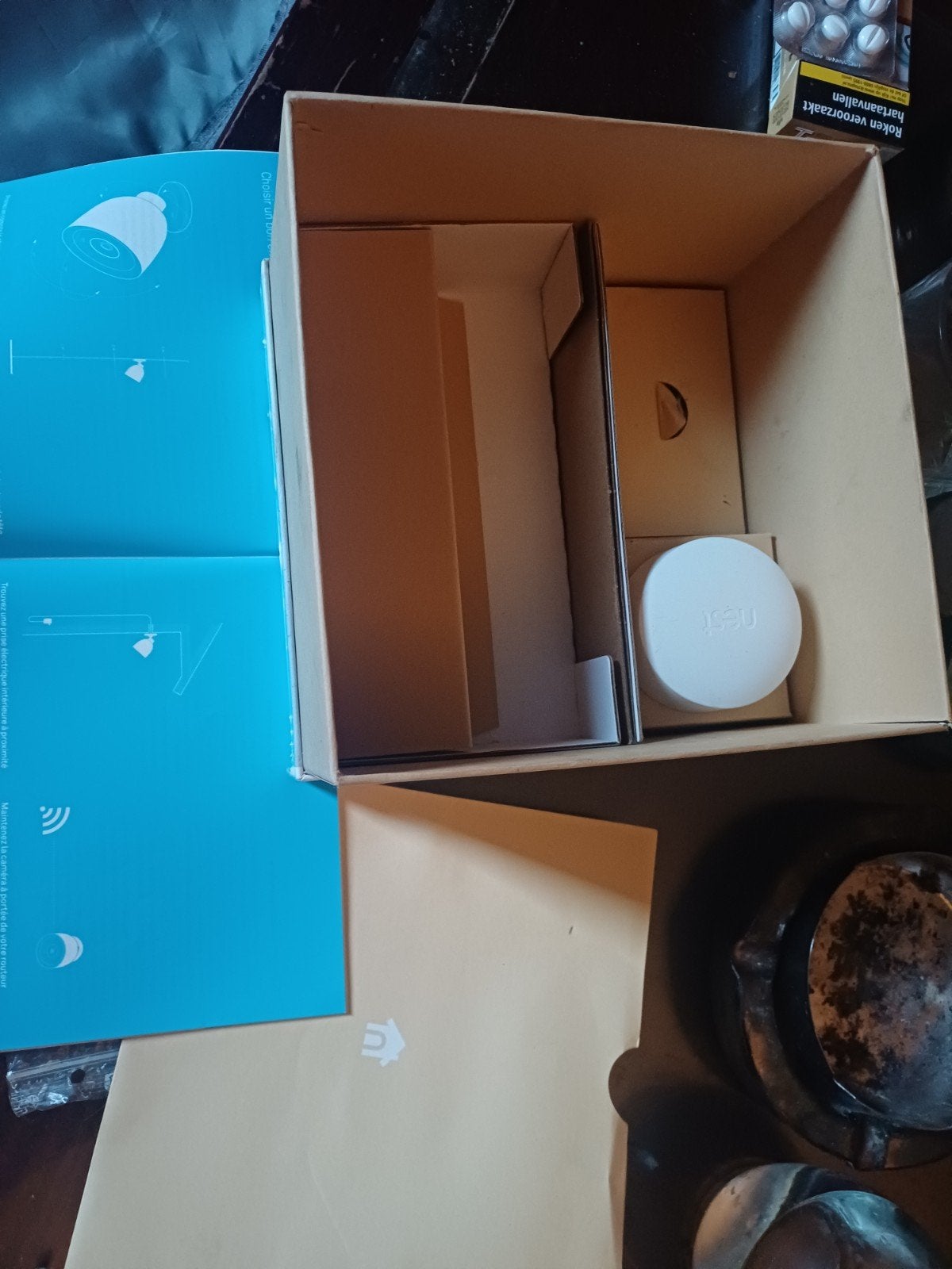 Nest Learning buuten cameraThermostat 3e Generatie - Wit, Wit, Overige merken, Smart home compatibel, Nieuw