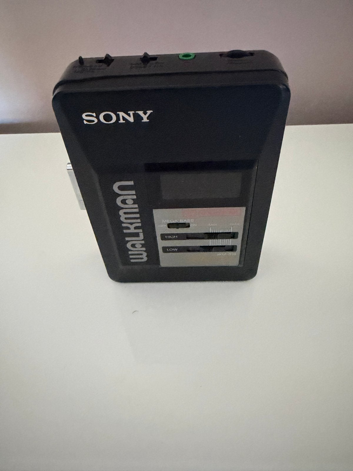 Vintage Sony Walkman Cassettespeler WM B19- Mega Bass, Ophalen of Verzenden, Walkman