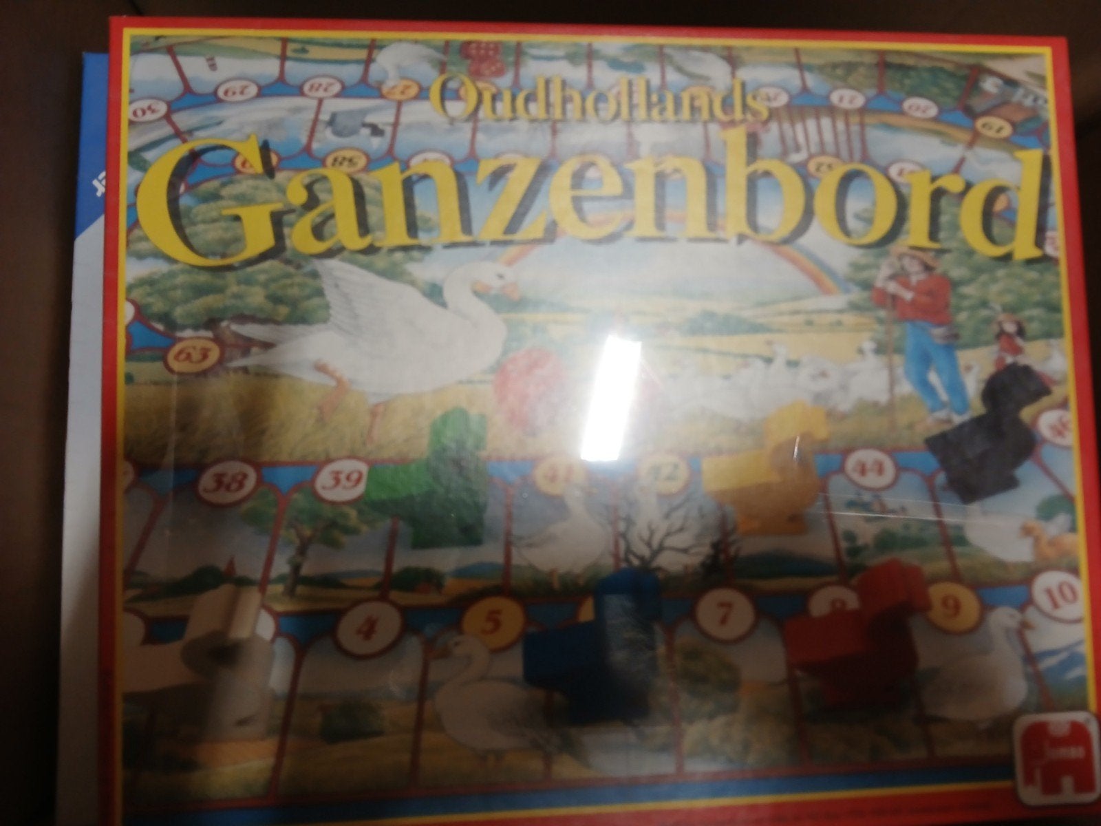 Ganzenbord spel nieuw in verpakking, Ophalen of Verzenden, Nieuw