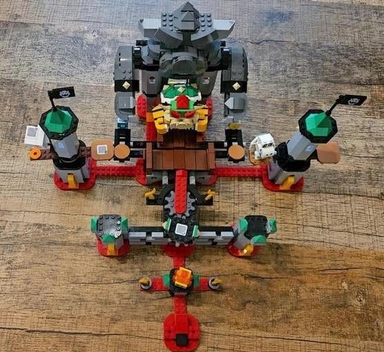 LEGO Super Mario 71369 Bowsers Kasteel Eindbaasgevecht, Ophalen of Verzenden, Zo goed als nieuw, Complete set, Lego