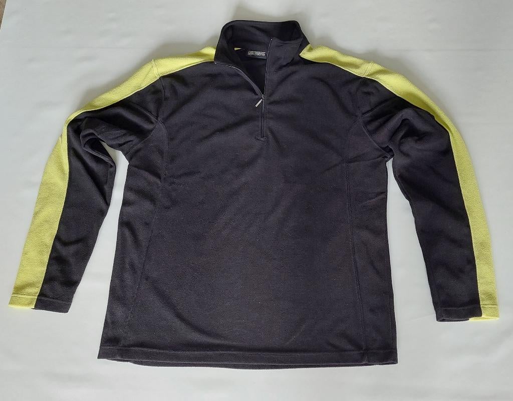 Dunne zwarte fleecetrui Northbrook Sports maat XL voor €7,50, Northbrook, Maat 56/58 (XL), Ophalen of Verzenden, Trui