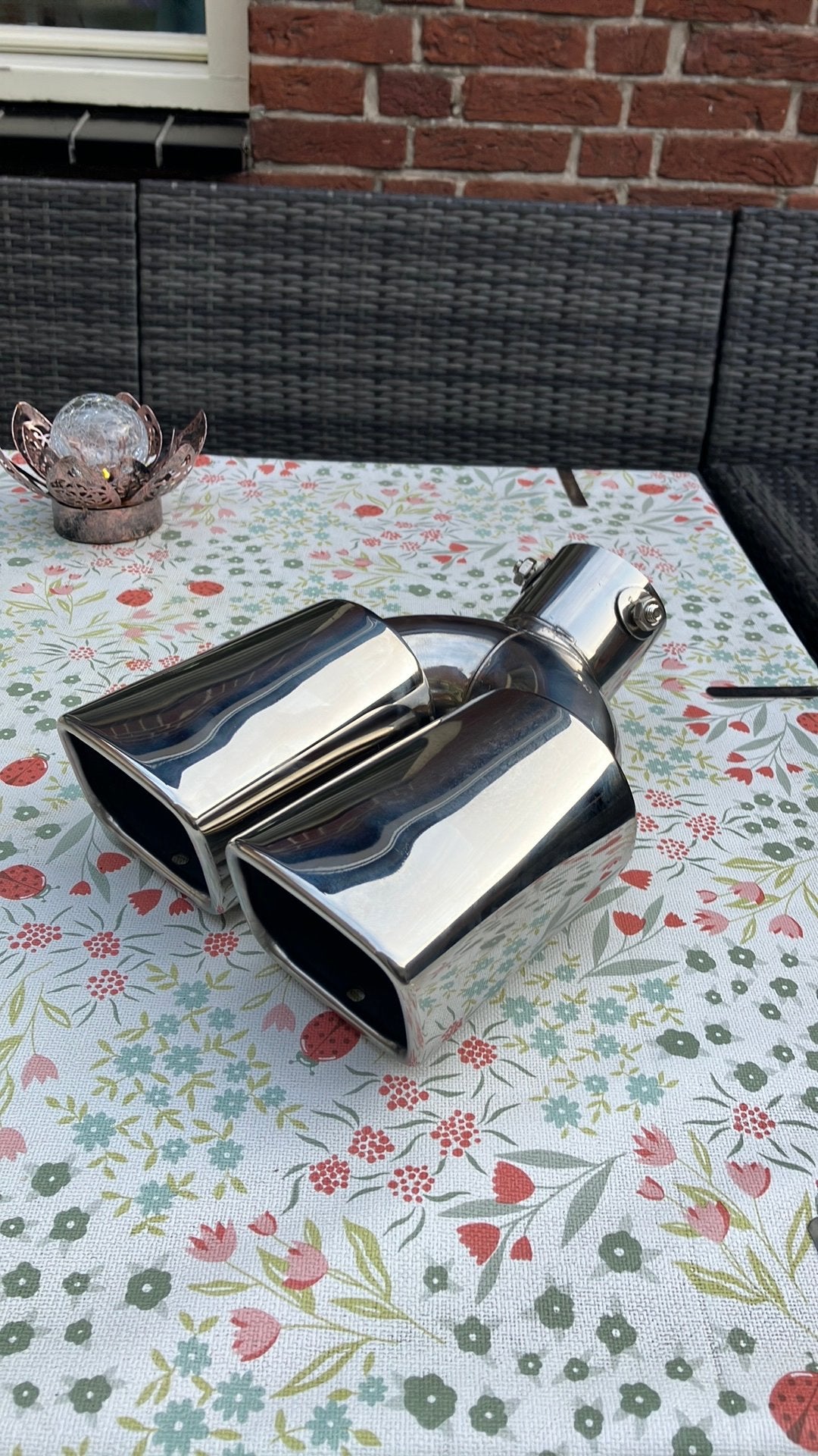 Nieuw Sierstuk voor op demper 60 mm, Ophalen of Verzenden, Nieuw