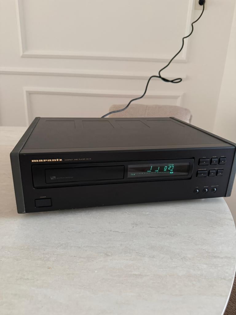 Marantz CD-10 CD 10 cd-speler met zamac zijpanelen en remote, Ophalen of Verzenden, Zo goed als nieuw, Marantz