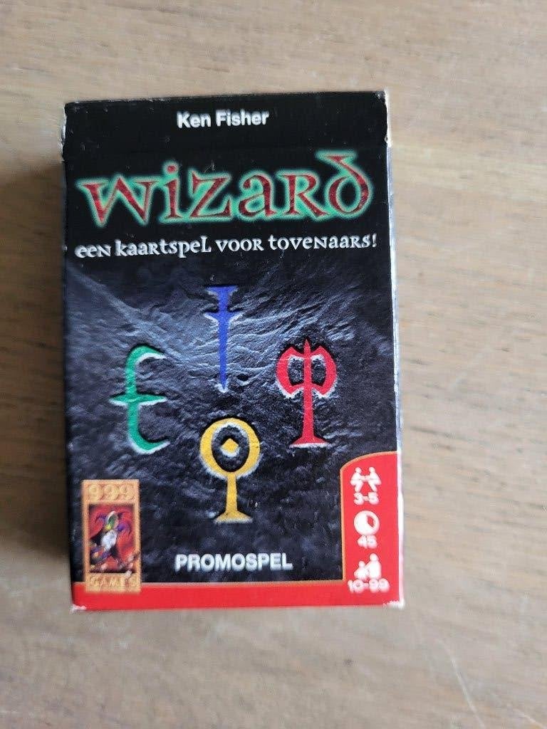Wizard Kaartspel - Een kaartspel voor tovenaars! promo, Vijf spelers of meer, Ophalen of Verzenden, Gebruikt, Promospel